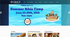 Desktop Screenshot of gracefallschurch.org